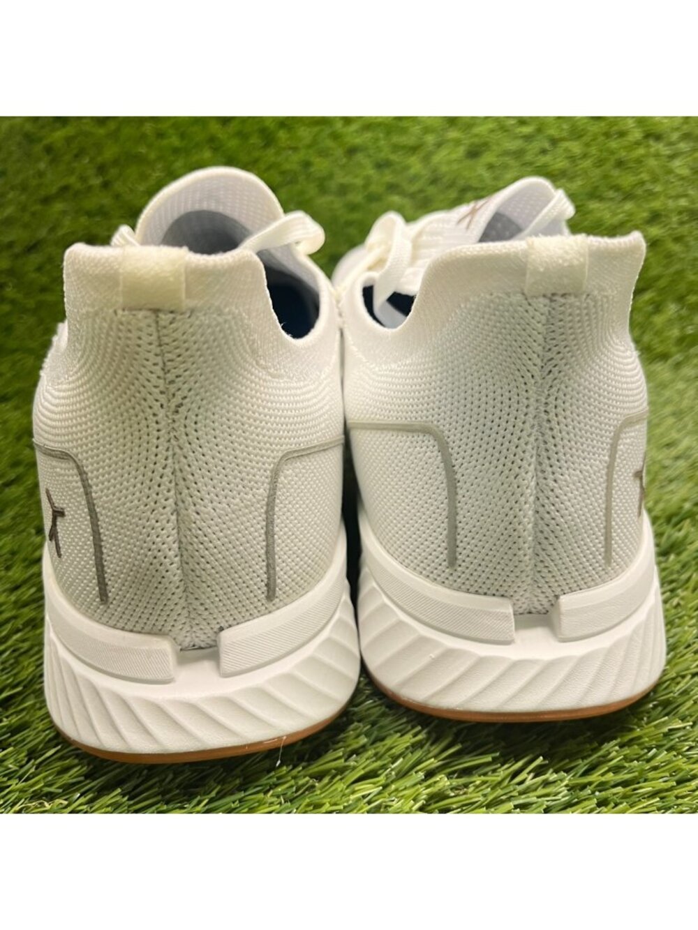 Flux Footwear Adapt Runner White Gum Mens Size 10.5 Athletic Walking Knit Shoes - Picture 6 of 9